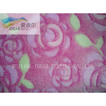Printed Coral Fleece Fabric